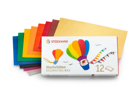 Stockmar versierwas breed 12 stuks