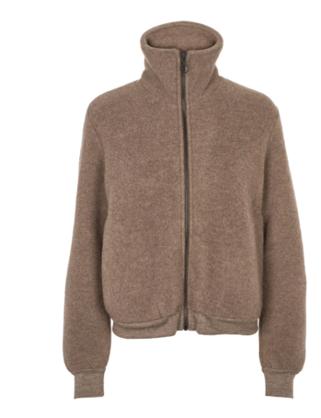 Conservandum (Müsli) wolfleece damesjas walnoot