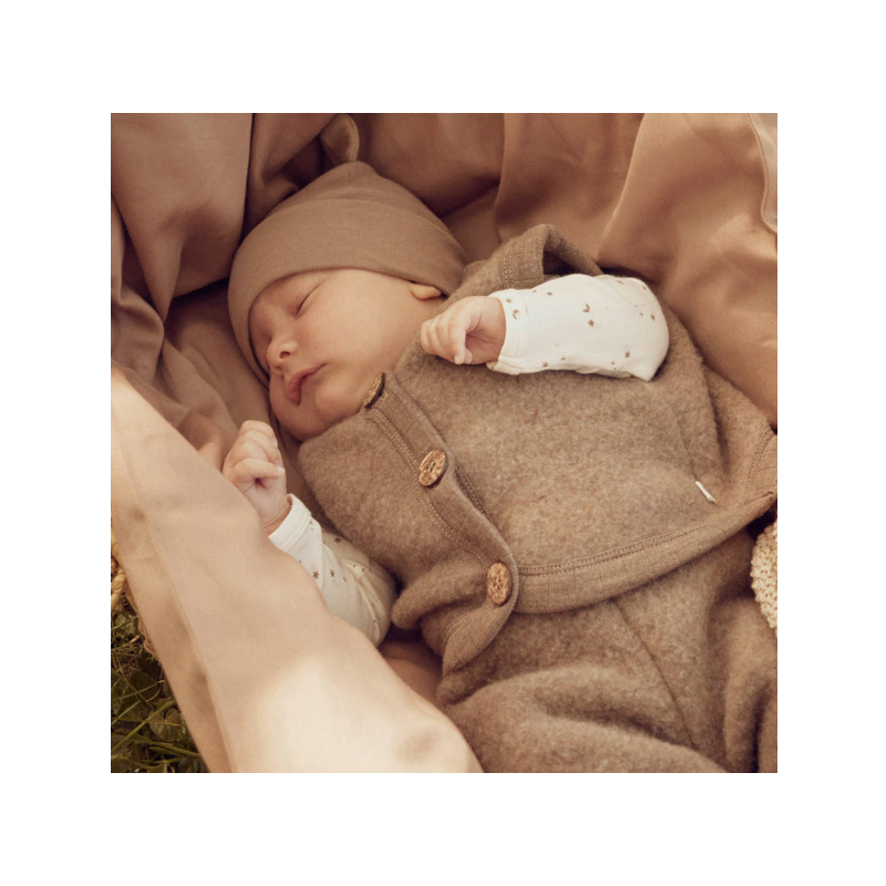 Musli wolfleece bodywarmer balsam melange