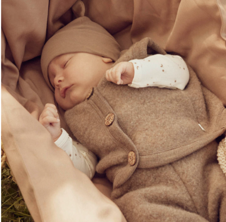 Musli wolfleece bodywarmer balsam melange