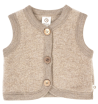 Musli wolfleece bodywarmer balsam melange
