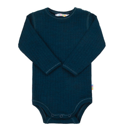 Joha merino woolen long sleeve body  dark turquoise