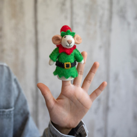 copy of Sjaal met Verhaal finger doll squirrell