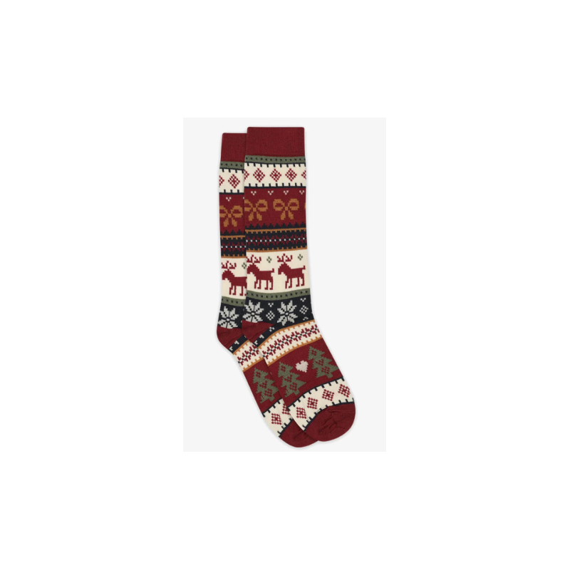 copy of MP Denmark woolen ladies socks Iben light brown melange