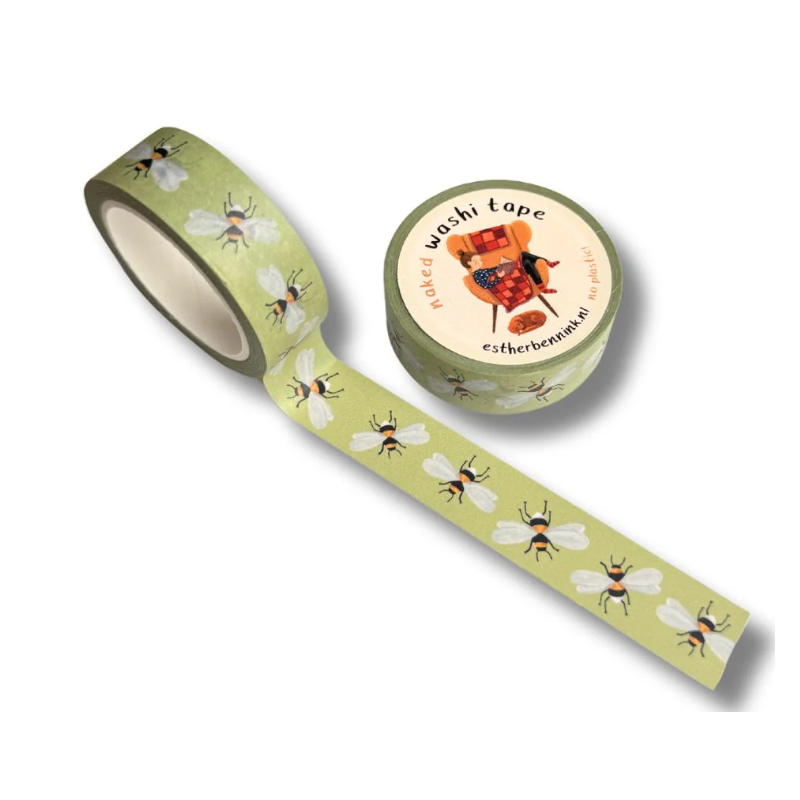 Esther Bennink washi tape hommels