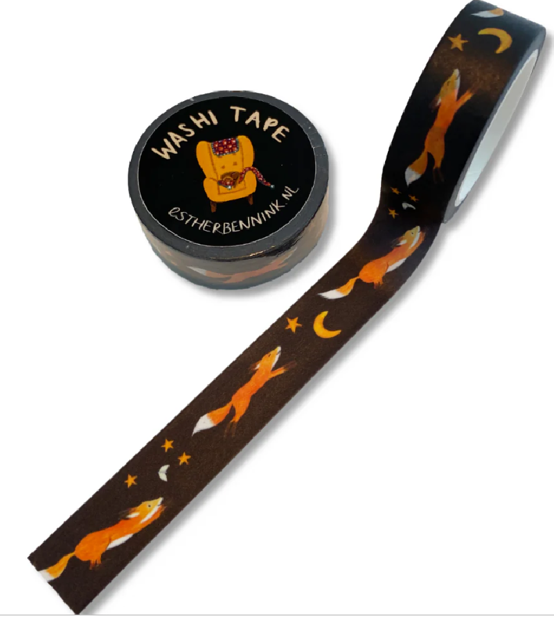 Esther Bennink washi tape moonlight dream
