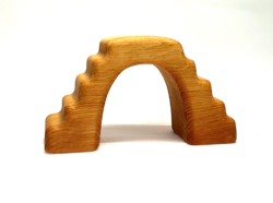 Bikeho hoge brug metg trappetje