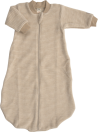Lilano brushed woolen sleeping bag sand striped