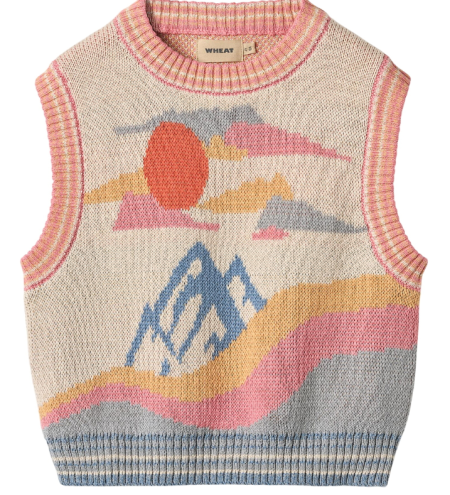 Wheat katoenen spencer Maria