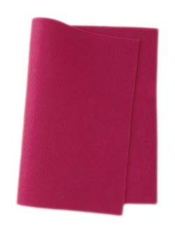 De Witte Engel true felt wolvilt zacht fuchsia