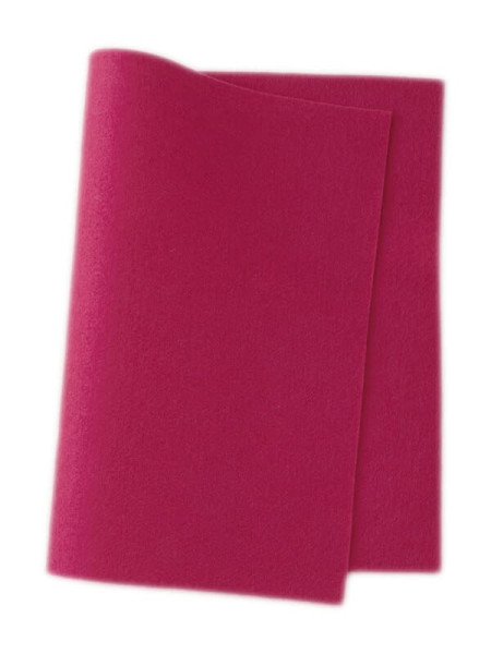 De Witte Engel true felt woolfelt soft fuchsia