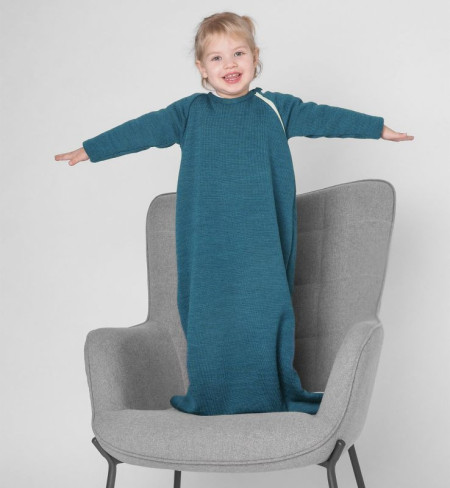 copy of Reiff wool cotton padded sleeping bag natural