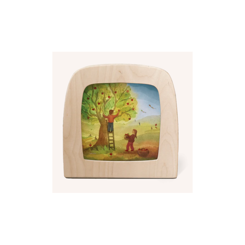 Vogel Geluk - Apple tree Silhouette