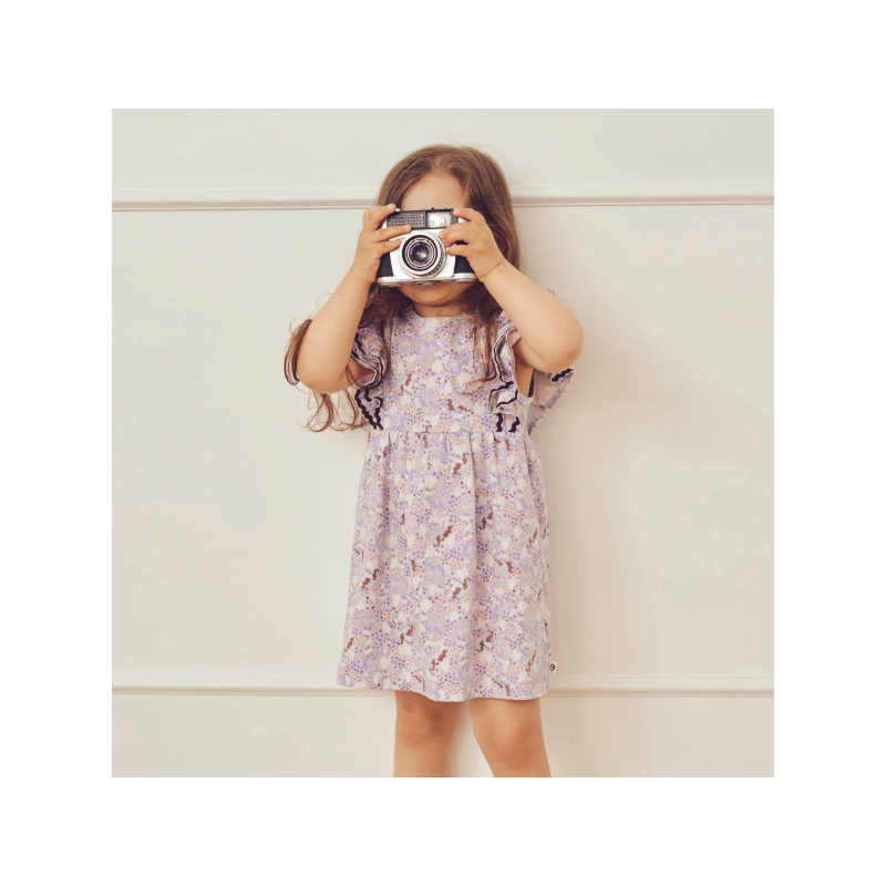 Muesli cotton dress prairie ruffle ss