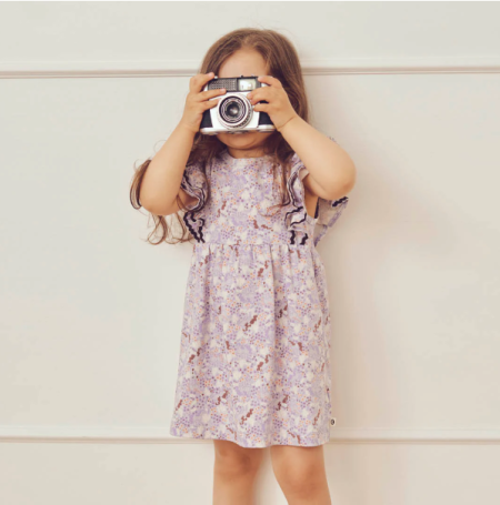 Muesli cotton dress prairie ruffle ss