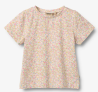 Wheat katoenen tshirt Manna blush flower mead