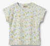 Wheat katoenen tshirt Bette Summer blue citrus