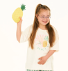 Sense Organics katoenen tshirt wit met fruit