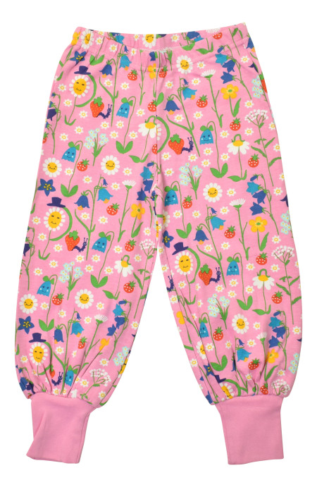 Duns Sweden baggy pants Chiffon Lilac Happy Flower