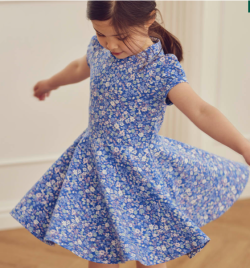 Müsli katoenen jurk primrose