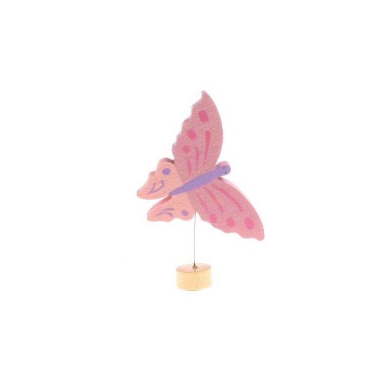 Grimms steker vlinder roze 4240)