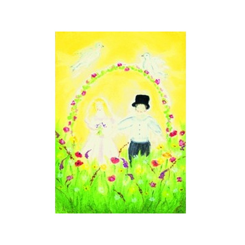 Postkaart pinksterfeest (Baukje Exler)