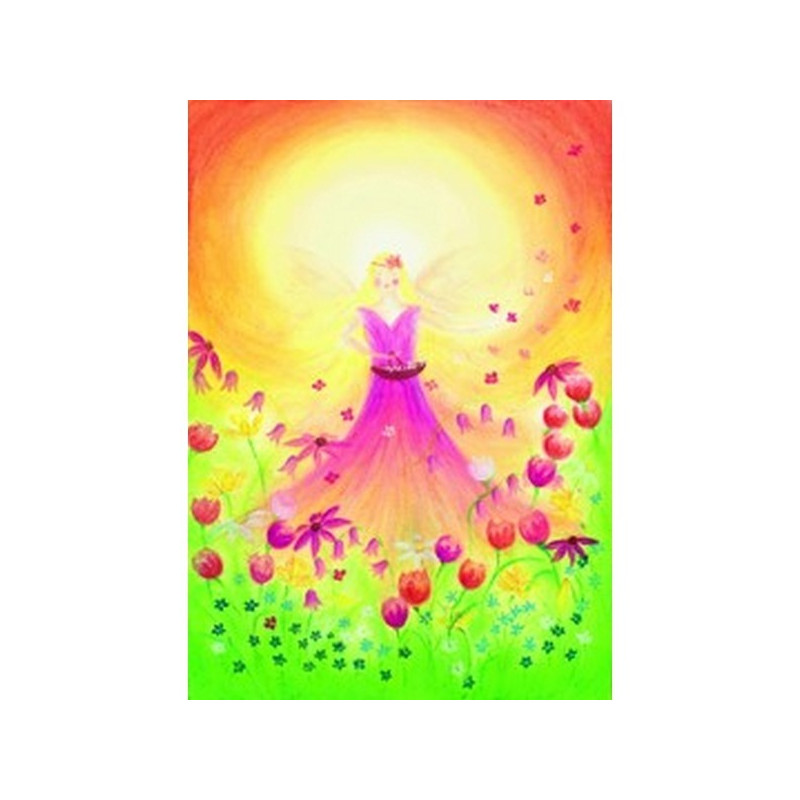 Postkaart Lentefee (Baukje Exler)