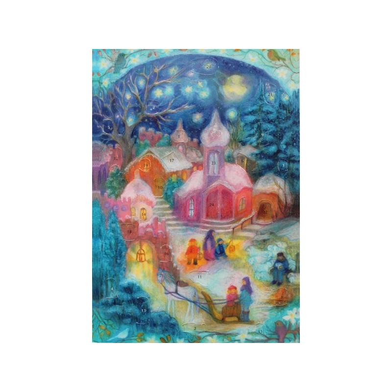 Adventskalender klein van Koconda Die Weihnacht der Kinder