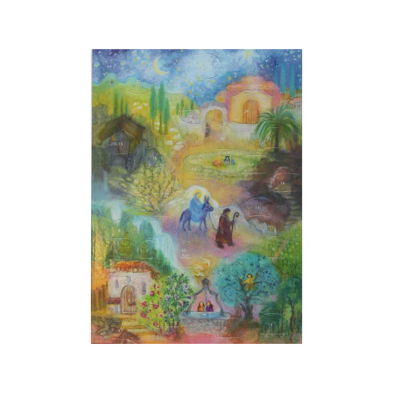 Adventskalender klein van Koconda Marias kleiner Esel