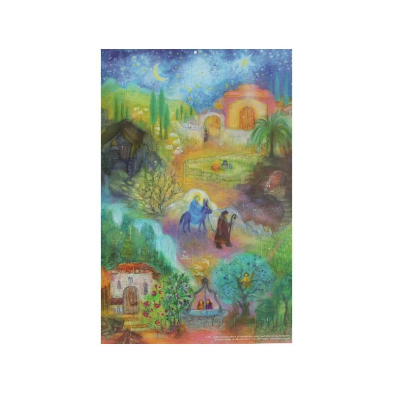 Adventskalender groot van Koconda - Marias kleiner Esel