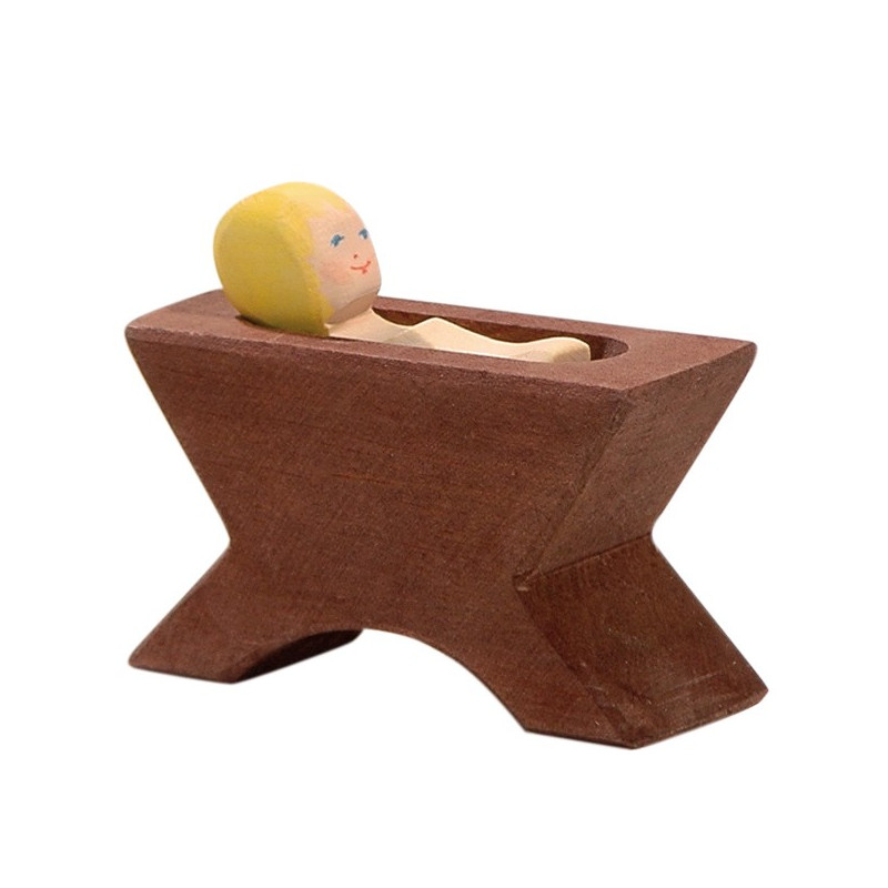 Ostheimer Jezus in kribbe (40403)