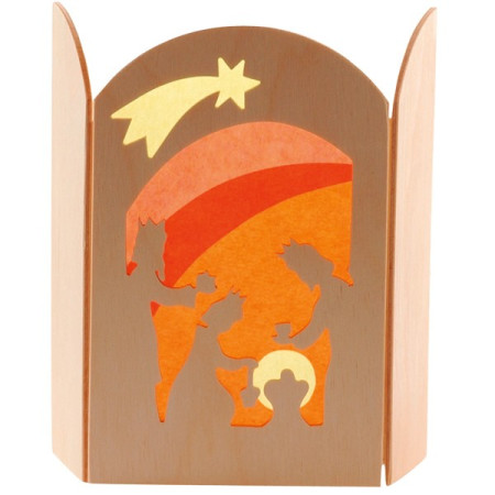 Ostheimer transparant 'Bezoek van de drie Koningen' (5520027)