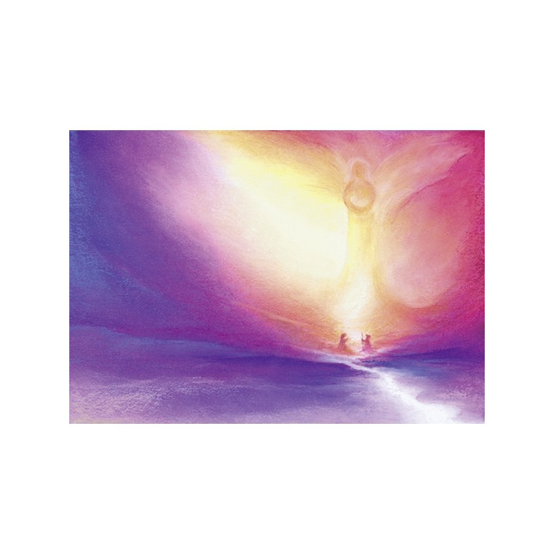 Postkaart Kerstnacht (Baukje Exler)