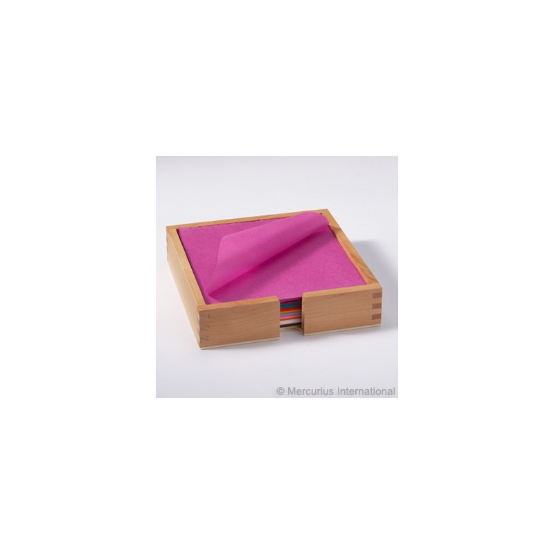 Zijdevloei 960 vel, 20 kleuren  16cm *16cm