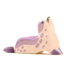 Ostheimer zeehond kop omhoog