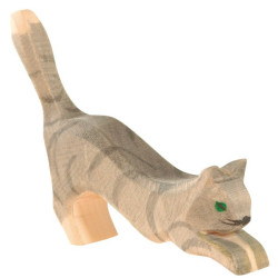 Ostheimer grijze spinnende kat (11402)