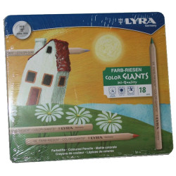 Lyra kleurreuzen ongelakt blik 18 stuks