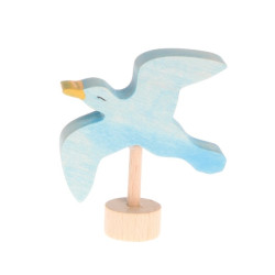 Grimms handbeschilderde steker zeemeeuw (4165)