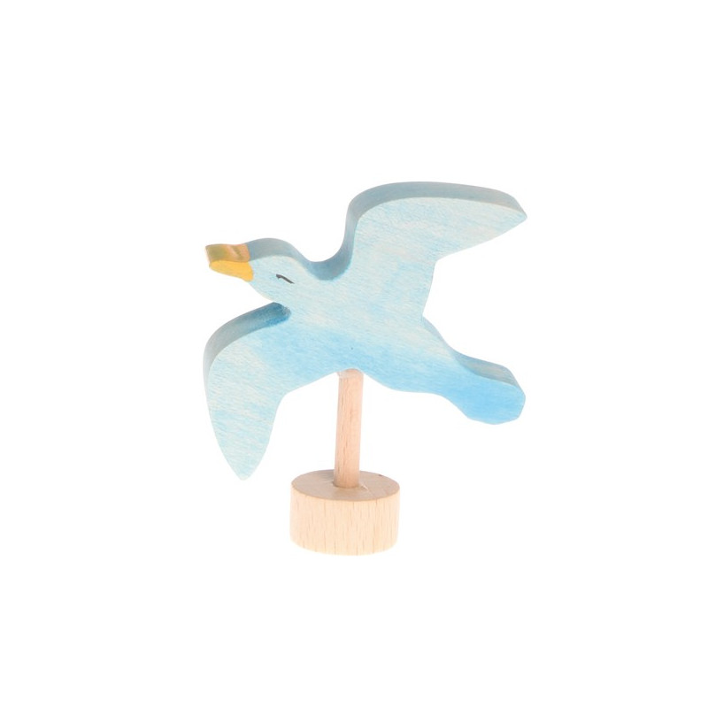 Grimms handbeschilderde steker zeemeeuw (4165)