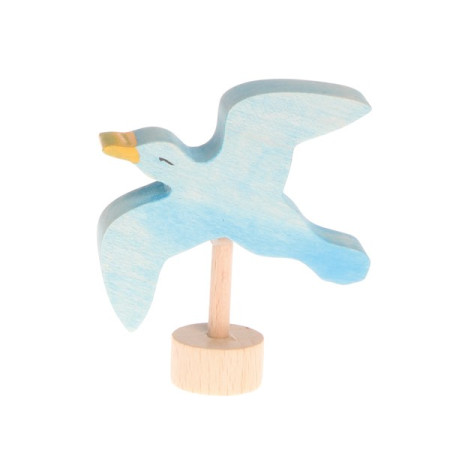 Grimms handbeschilderde steker zeemeeuw (4165)