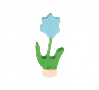 Grimms steker bloem blauw (3610)