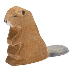 Ostheimer bever zittend (16266)