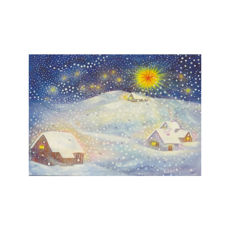 Adventskalender klein 'Winter' (Bernadette Lips)