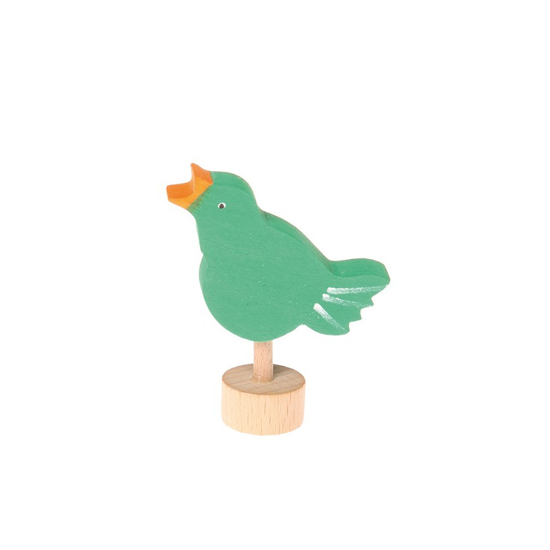 Grimms  traditional figurinesinging bird  (3533)