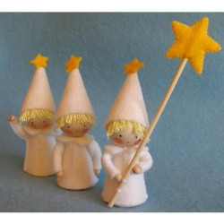 Drie candle carriers (atelier Pippilotta)