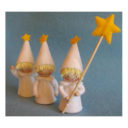 Drie candle carriers (atelier Pippilotta)