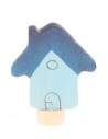 Grimms steker huis blauw (3570)