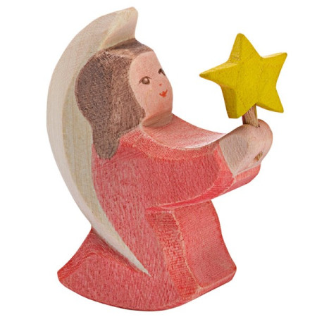 Ostheimer angel pink with star (42023)