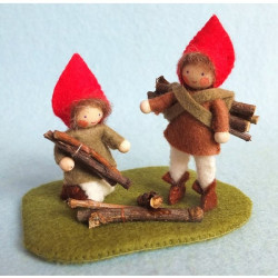 Twee sprokkelkabouters (atelier Pippilotta)