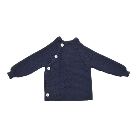 Reiff woolen vest Marine